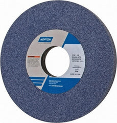 Norton - 12" Diam x 3" Hole x 1" Thick, I Hardness, 60 Grit Surface Grinding Wheel - Aluminum Oxide, Type 1, Medium Grade, 2,070 Max RPM, Vitrified Bond, No Recess - Exact Tool & Supply