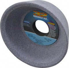 Norton - 5" Diam, 1-1/4" Hole Size, 1-3/4" Overall Thickness, 60 Grit, Type 11 Tool & Cutter Grinding Wheel - Medium Grade, Aluminum Oxide, K Hardness, Vitrified Bond, 4,585 RPM - Exact Tool & Supply