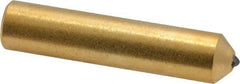 Norton - 1/4 Carat Single Point Diamond Dresser - 2" Long x 7/16" Shank Diam - Exact Tool & Supply