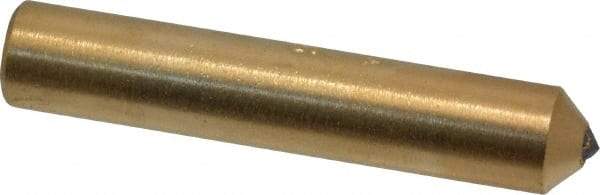 Norton - 1/3 Carat Single Point Diamond Dresser - 2" Long x 3/8" Shank Diam - Exact Tool & Supply