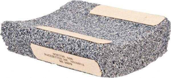 Norton - 5" Wide x 6" High x 1-1/2" Thick Grinding Segment - 30 Grit, Hardness E, Blue Print No. ME20579 - Exact Tool & Supply