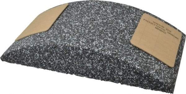 Norton - 11-1/4" Wide x 6" High x 2-1/4" Thick Grinding Segment - 24 Grit, Hardness E, Blue Print No. ME30777 - Exact Tool & Supply