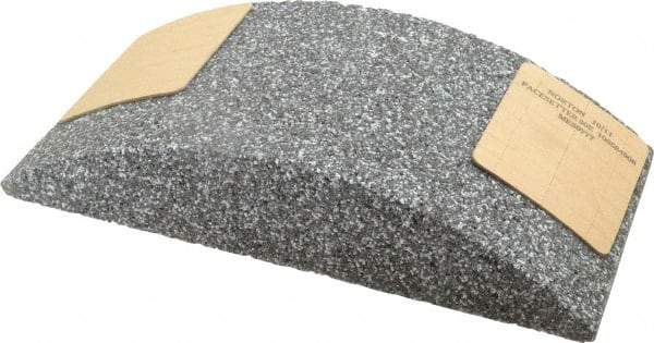 Norton - 11-1/4" Wide x 6" High x 2-1/4" Thick Grinding Segment - 30 Grit, Hardness E, Blue Print No. ME30777 - Exact Tool & Supply