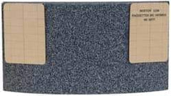 Norton - 11-1/4" Wide x 6" High x 2-1/4" Thick Grinding Segment - 30 Grit, Hardness G, Blue Print No. ME30777 - Exact Tool & Supply