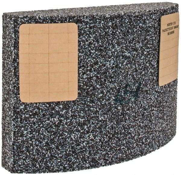 Norton - 11-1/4" Wide x 8" High x 3" Thick Grinding Segment - 24 Grit, Hardness F, Blue Print No. ME100703B - Exact Tool & Supply