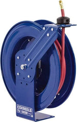 CoxReels - 100' Spring Retractable Hose Reel - 300 psi, Hose Included - Exact Tool & Supply