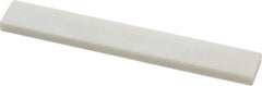Norton - 3" Long x 3/8" Wide x 1/8" Thick, Novaculite Sharpening Stone - Flat, Ultra Fine Grade - Exact Tool & Supply