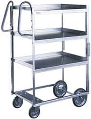 Lakeside - 700 Lb Capacity, 18-5/8" Wide x 35-3/8" Long x 43" High Ergonomic Utility Cart - Exact Tool & Supply