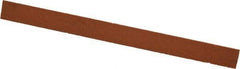 Norton - 6" Long x 1/2" Wide x 1/2" Thick, Aluminum Oxide Sharpening Stone - Triangle, Fine Grade - Exact Tool & Supply