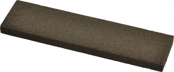 Norton - 4" Long x 1" Wide x 1/4" Thick, Aluminum Oxide Sharpening Stone - Rectangle, Coarse Grade - Exact Tool & Supply