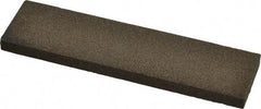 Norton - 4" Long x 1" Wide x 1/4" Thick, Aluminum Oxide Sharpening Stone - Rectangle, Coarse Grade - Exact Tool & Supply