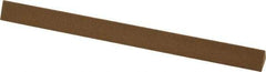 Norton - 6" Long x 1/2" Wide x 1/2" Thick, Aluminum Oxide Sharpening Stone - Triangle, Medium Grade - Exact Tool & Supply