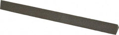 Norton - 6" Long x 1/2" Wide x 1/2" Thick, Aluminum Oxide Sharpening Stone - Triangle, Coarse Grade - Exact Tool & Supply