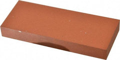 Norton - 5" Long x 2" Wide x 5/8" Thick, Aluminum Oxide Sharpening Stone - Rectangle, Fine Grade - Exact Tool & Supply
