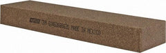 Norton - 8" Long x 2" Wide x 1" Thick, Aluminum Oxide Sharpening Stone - Rectangle, Coarse Grade - Exact Tool & Supply