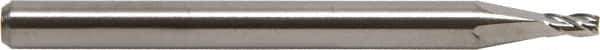 M.A. Ford - 2mm, 4mm LOC, 3mm Shank Diam, 38mm OAL, 4 Flute, Solid Carbide Square End Mill - Single End, ALtima Finish, Spiral Flute, 30° Helix, Centercutting, Right Hand Cut, Right Hand Flute - Exact Tool & Supply