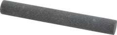 Value Collection - Round, Silicon Carbide, Toolroom Finishing Stick - 4" Long x 1/2" Wide, Coarse Grade - Exact Tool & Supply