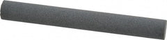 Value Collection - Round, Silicon Carbide, Toolroom Finishing Stick - 4" Long x 1/2" Wide, Fine Grade - Exact Tool & Supply