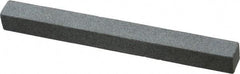Value Collection - Square, Aluminum Oxide, Toolroom Finishing Stick - 4" Long x 3/8" Wide x 3/8" Thick, Coarse Grade - Exact Tool & Supply