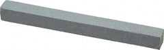 Value Collection - Square, Aluminum Oxide, Toolroom Finishing Stick - 4" Long x 3/8" Wide x 3/8" Thick, Medium Grade - Exact Tool & Supply
