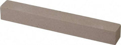 Value Collection - Square, Aluminum Oxide, Toolroom Finishing Stick - 4" Long x 1/2" Wide x 1/2" Thick, Fine Grade - Exact Tool & Supply