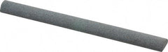 Value Collection - Half Round, Aluminum Oxide, Toolroom Finishing Stick - 4" Long x 3/8" Wide, Coarse Grade - Exact Tool & Supply