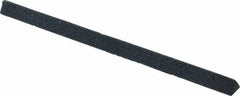 Value Collection - Three Square, Aluminum Oxide, Toolroom Finishing Stick - 4" Long x 1/4" Wide, Coarse Grade - Exact Tool & Supply
