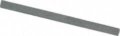 Value Collection - Three Square, Aluminum Oxide, Toolroom Finishing Stick - 4" Long x 1/4" Wide, Medium Grade - Exact Tool & Supply