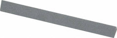 Value Collection - Three Square, Aluminum Oxide, Toolroom Finishing Stick - 4" Long x 3/8" Wide, Medium Grade - Exact Tool & Supply