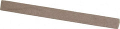Value Collection - Three Square, Aluminum Oxide, Toolroom Finishing Stick - 4" Long x 3/8" Wide, Fine Grade - Exact Tool & Supply