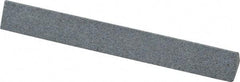 Value Collection - Three Square, Aluminum Oxide, Toolroom Finishing Stick - 4" Long x 1/2" Wide, Coarse Grade - Exact Tool & Supply