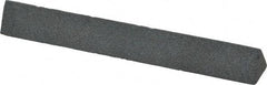 Value Collection - Three Square, Aluminum Oxide, Toolroom Finishing Stick - 4" Long x 1/2" Wide, Medium Grade - Exact Tool & Supply