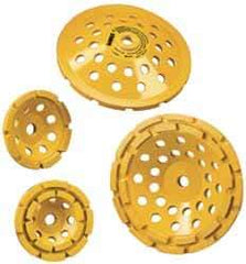 DeWALT - 4" Diam, Surface Grinding Wheel - Diamond, 15,000 Max RPM - Exact Tool & Supply