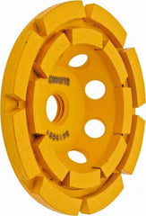 DeWALT - 4" Diam, Surface Grinding Wheel - Diamond, 15,000 Max RPM - Exact Tool & Supply