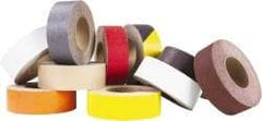 NMC - Orange Solid Color Anti-Slip Vinyl Tape - 4" Wide x 60' Long x 0.02" Thick, General Traffic - Exact Tool & Supply