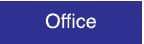 NMC - Office, 10" Wide x 3" High, Plastic Sign - English, White on Blue, Wall Mount - Exact Tool & Supply