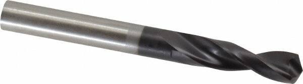 Guhring - 0.315" 130° Parabolic Flute Powdered Metal Screw Machine Drill Bit - FIREX Finish, Right Hand Cut, 1.4567" Flute Length, 3.1102" OAL, Standard Point, Straight Shank - Exact Tool & Supply