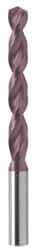 Guhring - 0.1102" 130° Powdered Metal Jobber Drill - FIREX Finish, Right Hand Cut, Parabolic Flute, Straight Shank, 2-13/32" OAL, Cone Relief Point - Exact Tool & Supply