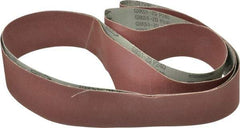 Tru-Maxx - 3" Wide x 132" OAL, 220 Grit, Aluminum Oxide Abrasive Belt - Aluminum Oxide, Very Fine, Coated, X Weighted Cloth Backing - Exact Tool & Supply