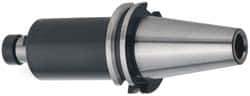 Kennametal - CAT50 Taper Shank 2-1/2" Pilot Diam Shell Mill Holder - 4" Flange to Nose End Projection, 4.88" Nose Diam, Through-Spindle & DIN Flange Coolant - Exact Tool & Supply