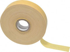 3M - 3/4" x 110', Yellow Cotton Cloth Electrical Tape - Series 2520, 8 mil Thick, 800 V/mil Dielectric Strength, 50 Lb./Inch Tensile Strength - Exact Tool & Supply