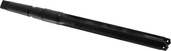 Allied Machine and Engineering - Series 2, 31/32 to 1-3/8" Diam, 3MT Taper Shank, Straight Flute Spade Drill - 7-3/8" Max Depth, 10-15/64" Body Length, 13-25/32" OAL, Standard Length, Through Coolant - Exact Tool & Supply