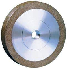 Strauss - 6" Diam x 1" Hole x 1" Thick, 80/100 Grit Surface Grinding Wheel - Diamond, Type 1A1, Medium/Fine Grade, 6,500 Max RPM - Exact Tool & Supply