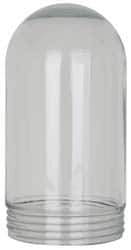 Cooper Crouse-Hinds - Clear Lens, Heat Resistant, Glass Fixture Globe - Clear (Color), UL 514A & UL Listed 1598 - Exact Tool & Supply