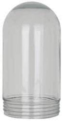 Cooper Crouse-Hinds - Clear Lens, Heat Resistant, Glass Fixture Globe - Clear (Color), UL 514A & UL Listed 1598 - Exact Tool & Supply