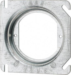 Cooper Crouse-Hinds - Electrical Outlet Box Steel Square Cover - Exact Tool & Supply