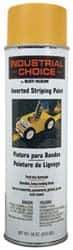 Rust-Oleum - 18 fl oz Yellow Striping Paint - 150' Coverage at 4" Wide, Solvent-Based Formula - Exact Tool & Supply