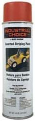 Rust-Oleum - 18 fl oz Red Striping Paint - 150' Coverage at 4" Wide, Solvent-Based Formula - Exact Tool & Supply
