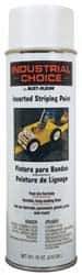 Rust-Oleum - 18 fl oz White Striping Paint - 150' Coverage at 4" Wide, Solvent-Based Formula - Exact Tool & Supply