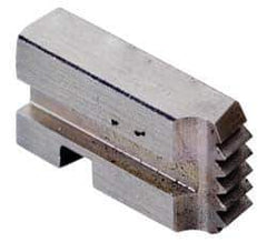Vargus - #8-40 Thread, 10° Hook Angle, Right Hand High Speed Steel Chaser - 9/16" Die Head Compatibility, 33° Chamfer Angle - Exact Tool & Supply
